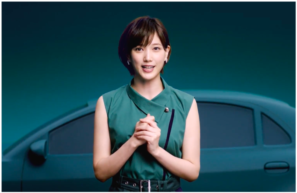 三井ダイレクト損保18cmの女優は誰 緑色の服が可愛い Yutori Channel