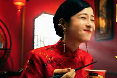 『明星　中華三昧』カップラーメンCMに松本若菜さんが出演！